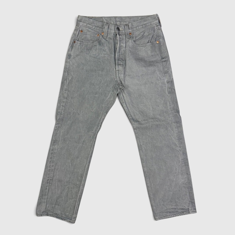 Levi's 501 Straight Leg Jeans - Men's - 32x30 - Gray